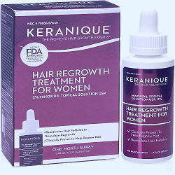 Amazon.com : Keranique Hair Regrowth Treatment for Women - 2% Minoxidil for  Women Hair Growth, Strength, & Thickening - Hair Loss & Thinning Scalp  Stimulating Treatment - Topical Solution Liquid Drops Applicator :